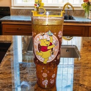 Winnie the Pooh Tumbler with Straw